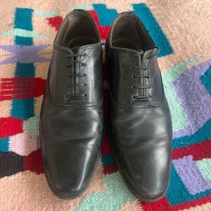 Zara Black Leather Men's Shoes